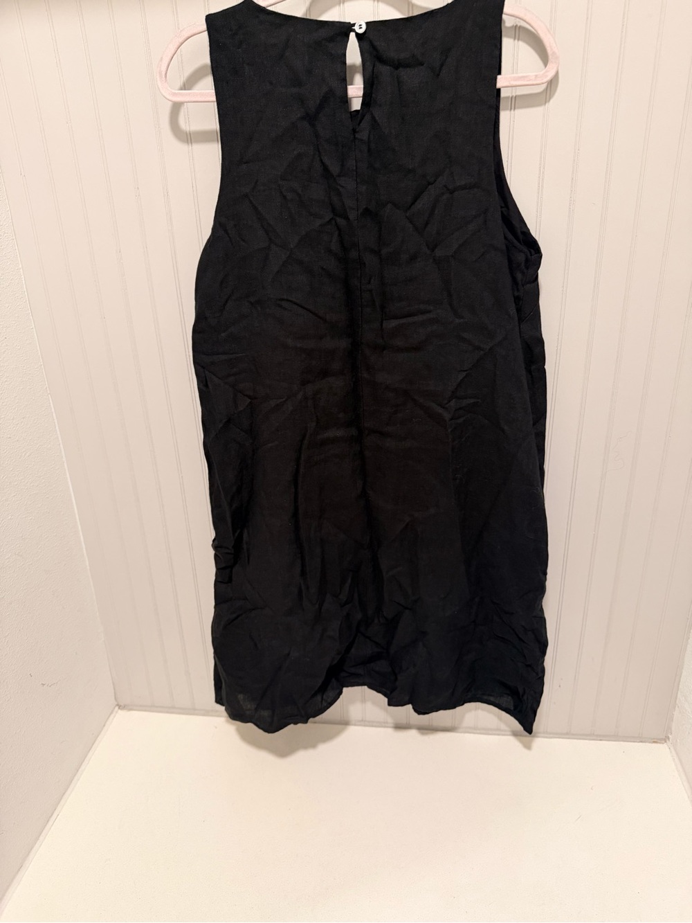 Quince 100% European Linen Tank Mini Dress - Picture 2 of 5